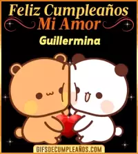GIF Feliz Cumpleaños mi Amor Guillermina